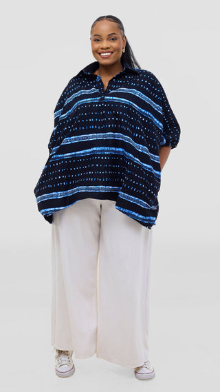 Safari Tafari Highlow Top - Shan Print