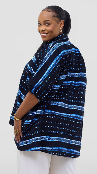 Safari Tafari Highlow Top - Shan Print