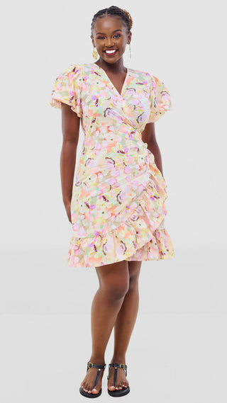 Safari by Vivo Cotton Wrap Dress -