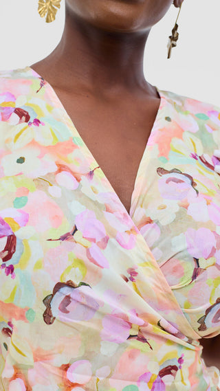 Safari by Vivo Cotton Wrap Dress -