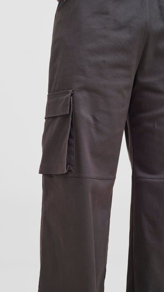 Shiv & Shikie X Safari Cargo Pants - Dark Grey