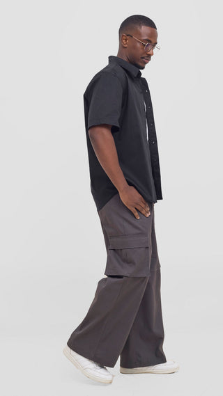 Shiv & Shikie X Safari Cargo Pants - Dark Grey