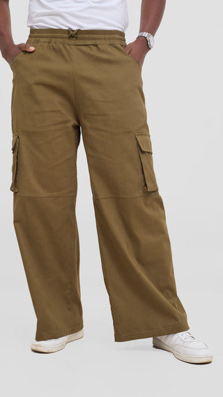 Shiv & Shikie X Safari Cargo Pants - Hunters