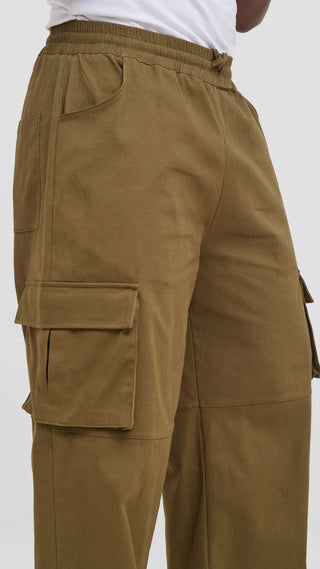 Shiv & Shikie X Safari Cargo Pants - Hunters