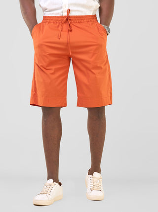Safari Njano Men's Knee Length Shorts - Rust
