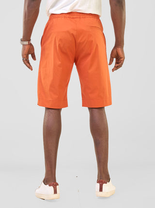 Safari Njano Men's Knee Length Shorts - Rust