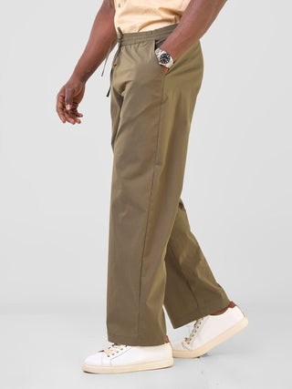 Safari Njano Men's Easy Fit Pants - Hunters Green