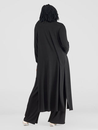 Safari by Vivo Long Sleeve Waterfall - Black