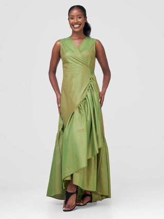 Safari Kikoy Wrap Dress - Paroot