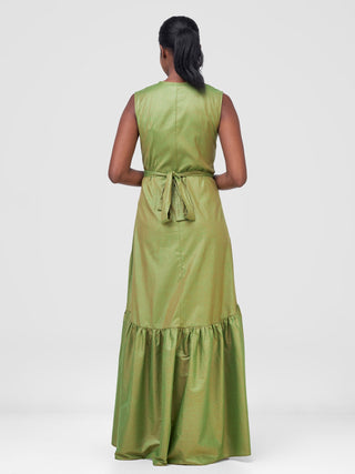 Safari by Vivo Kikoy Wrap Dress - Paroot