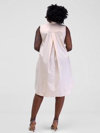 Safari Kaya Sleeveless Tent Shirt Dress -