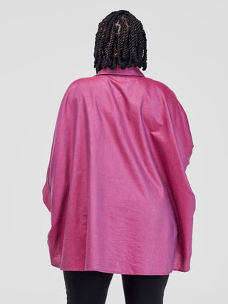 Safari Kikoy Tunic High Low Top  -