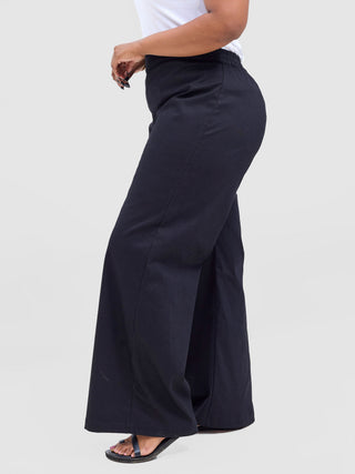 Safari Tiwa Straight Leg  Pants - Black