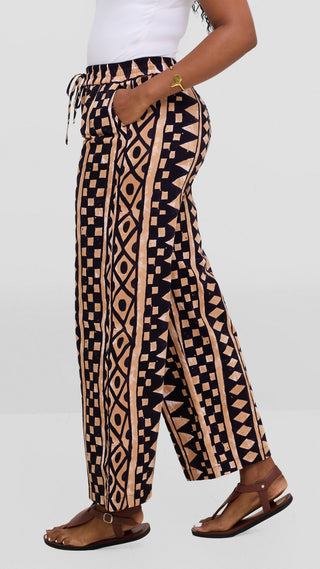 Safari by Vivo Zehra Kitenge Pants - Moli Print