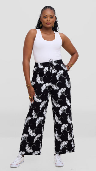 Safari by Vivo Zehra Kitenge Pants - Pollo Print
