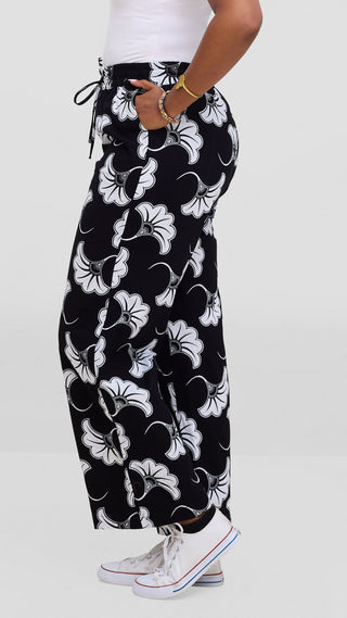 Safari by Vivo Zehra Kitenge Pants - Pollo Print