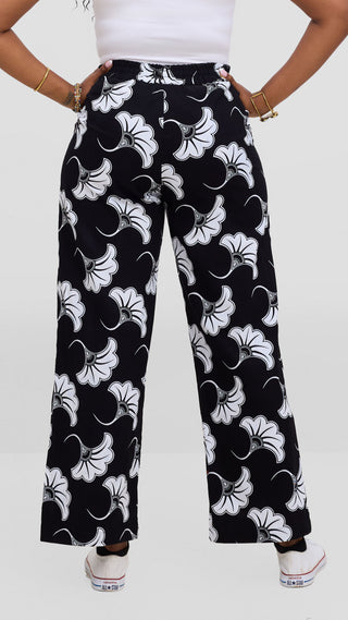 Safari by Vivo Zehra Kitenge Pants - Pollo Print