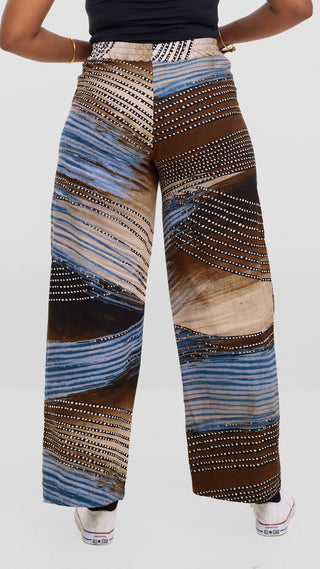 Safari by Vivo Zehra Kitenge Pants - Tuze Print