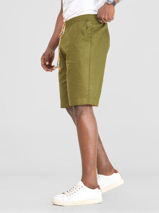 Safari by Vivo Savannah Men's Drawstring Shorts (Tall) - Hunters