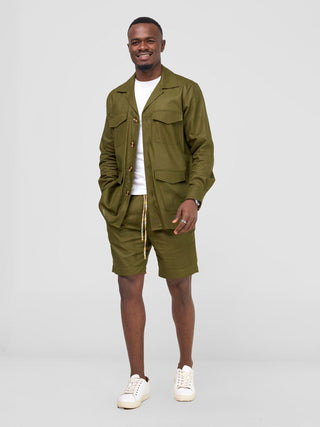 Safari by Vivo Savannah Men's Jacket - Hunters