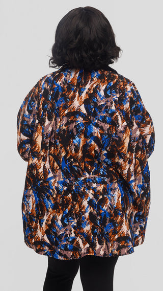 Safari by Vivo Tafari High Low Top in Kitenge - Thera Print