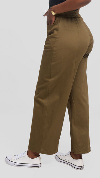 Safari by Vivo Barrel Pants in Cotton - Hunters