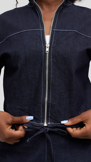Safari by Vivo Jacket in Denim - Navy