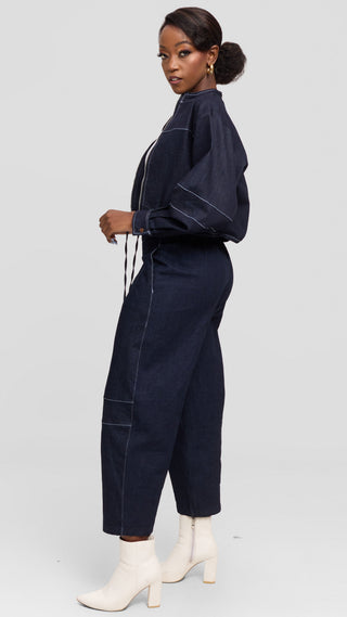 Safari by Vivo Jacket in Denim - Navy