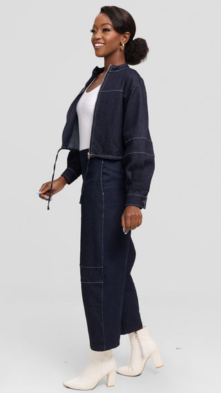 Safari by Vivo Jacket in Denim - Navy