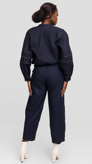 Safari by Vivo Jacket in Denim - Navy