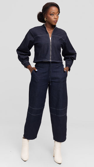 Safari by Vivo Jacket in Denim - Navy