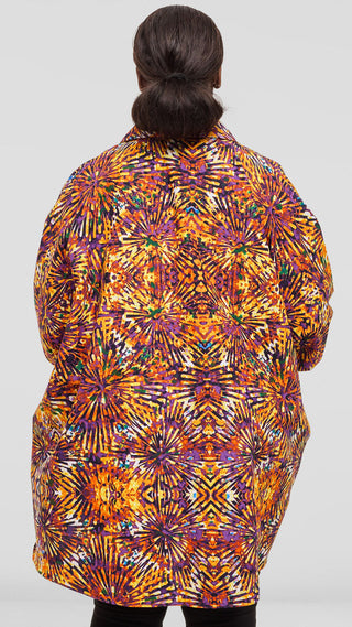 Safari by Vivo Tafari Highlow Top in Kitenge - Feli Print