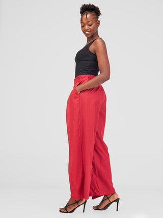 Safari Haya Front Slit Wide Leg Pants -