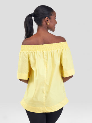Safari Zene Off Shoulder Top -