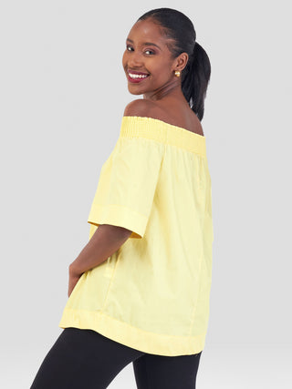 Safari Zene Off Shoulder Top -